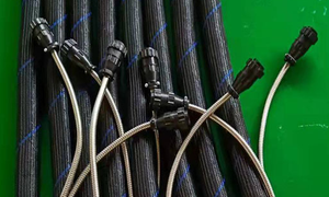 Máquina de llenado de <span class=keywords><strong>pavimento</strong></span>, terminal de harting DN10MM DN8 de 4 pines, manguera de control de temperatura de calefacción eléctrica - Product Image 3
