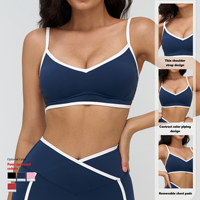 XW-TZ9528-3 Vêtements de sport personnalisés, soutien-gorge de sport doux et respirant, leggings de course en plein air, leggings de sport pour femme, ensemble de sport