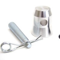 Accessoire de joint de treillis en alliage : Goupille de fixation et clip en R pour treillis à goupilles de 50 mm