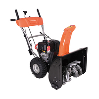 Déneigeuse à essence Yard Force 61 cm 209 cm³ avec poignée chauffante et démarrage électrique 220 V CA