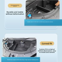 Boîte de rangement de luxe en plastique PP pour coffre avant avec 1 à 3 compartiments pour BYD Song Plus EV DM-i