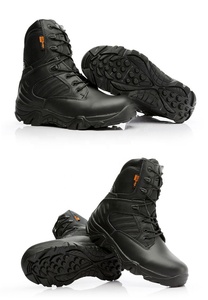 Stivali da Trekking da combattimento all'aperto nella giungla Design in pelle del deserto con suola in gomma resistente - Product Image 2