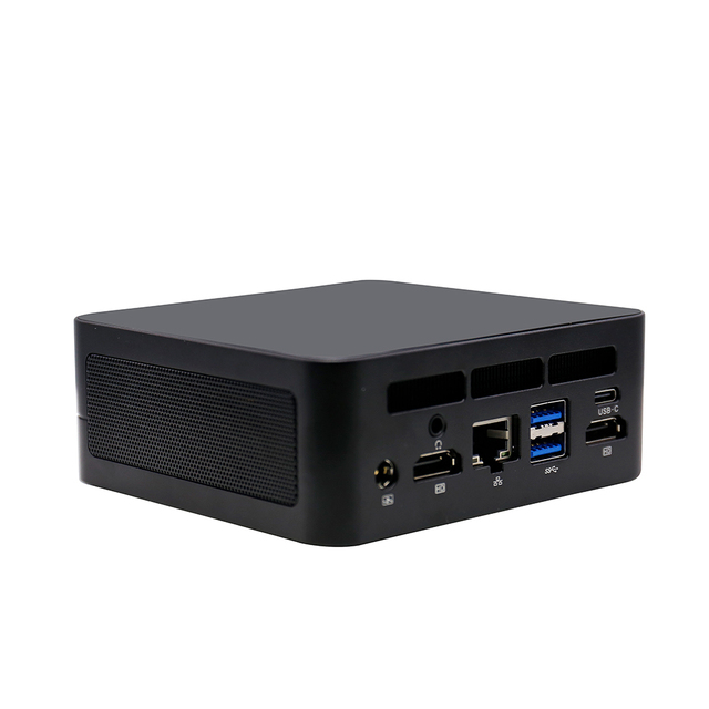 AMD Ryzen Mini PC with R5 5500U/R7 5700U Dual HD 2.0 64GB DDR4 Dual M.2 SSD Smart Silent Fan for HTPC Available AU/US/EU Plugs