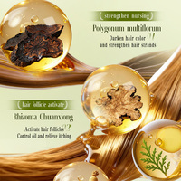 Sampo Rambut Peptide Pengontrol Minyak Label Pribadi Anti-ketombe Pembersih Mendalam Pemurni Menutrisi Perawatan Rambut