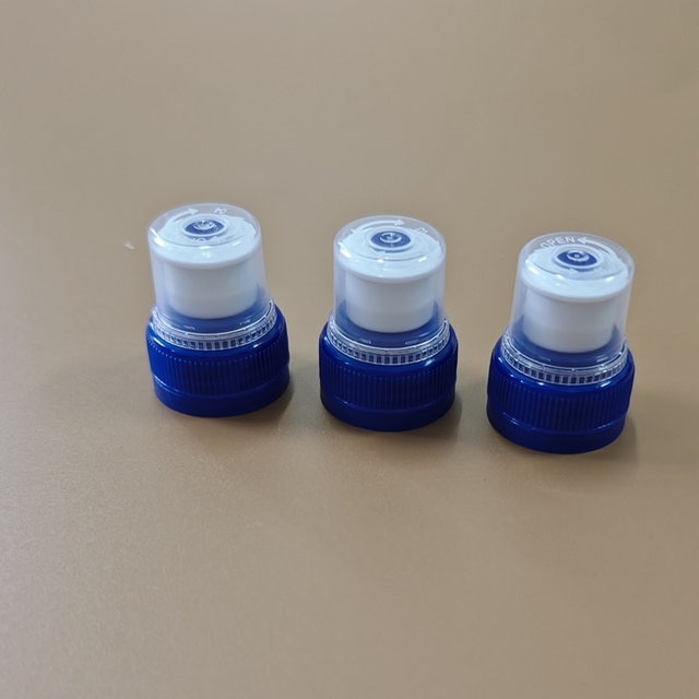 28MM Plastic Easy Open End Push Pull Twist Screw Lids Beverage Sports Caps for Bottles Exercise Hiking Gym Workout