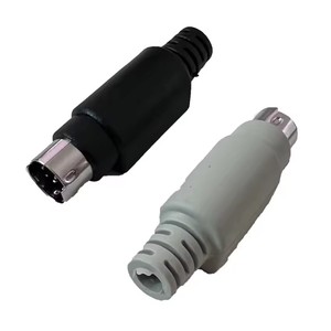 Connecteur mâle PLC 8 broches avec poignée en plastique, adaptateur pour câbles à souder, connecteur DIY en cuivre, borne MD8 - Product Image 1