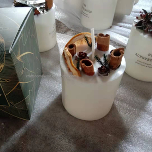 Supplier 7.5*7.5*10cm Soy Wax White Nordic <strong>Wedding</strong> <strong>Favour</strong> Aroma <strong>Candles</strong> in Bulk,Scented <strong>Candles</strong> Scented Luxury <strong>Candles</strong> - Product Image 2