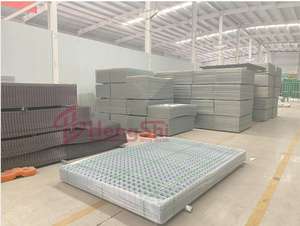 פנלים רשת תיל pvc שחור מצופה - Product Image 2