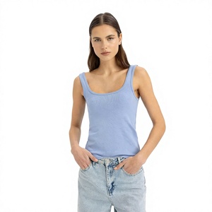 Offre estivale : Débardeur basique sans manches pour femme, plusieurs couleurs, tailles S-5XL, personnalisation de marque, vêtements en gros - Product Image 1