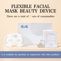 Appareil de beauté facial à micro-courant Lumikitten - Soin des yeux, hydratation, stimulation de l'absorption, raffermissement et contouring (6 pads)