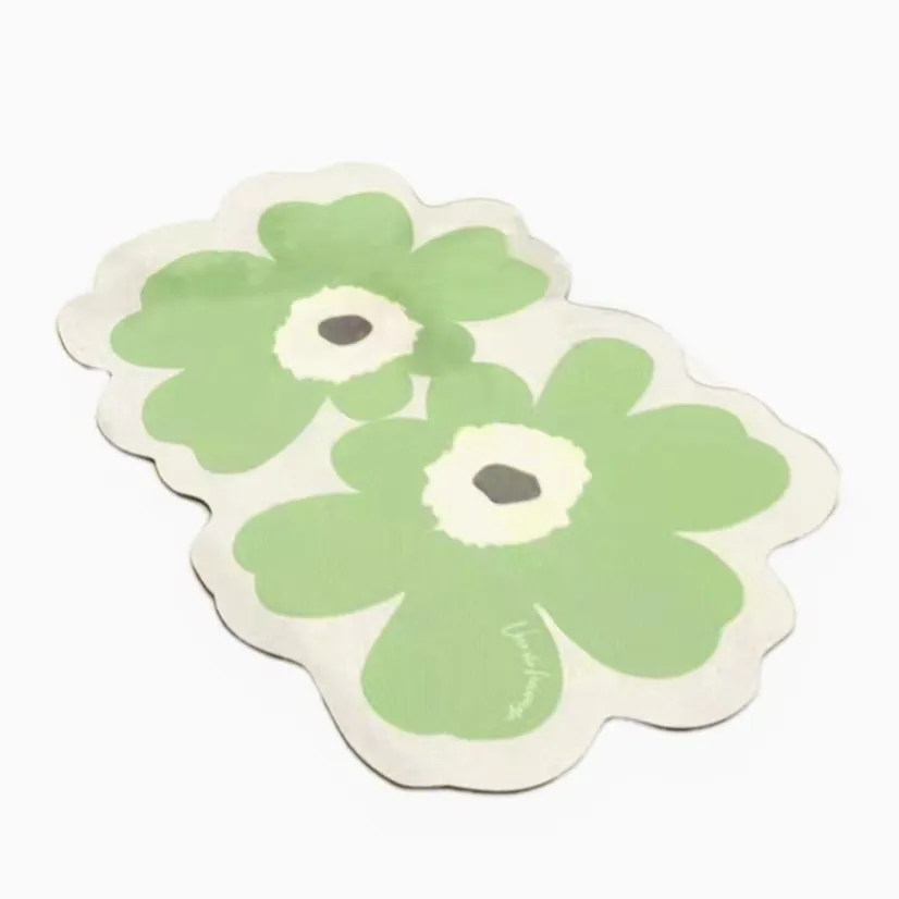 פרח Diatom אמבטיה מחצלת אופי שטיח
