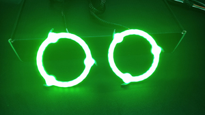 Nuevo Ojo <span class=keywords><strong>de</strong></span> Ángel RGB color persiguiendo LED Sharingan halos flow Series 2PCS - Product Image 4