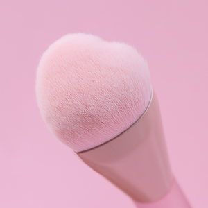 Nouveau Pinceau Fond de Teint en Forme de Cœur, Emballage Individuel, Idée Cadeau Saint-Valentin, Outils de Maquillage Professionnels, Qualité Supérieure, Offre Promotionnelle Mixte - Product Image 5