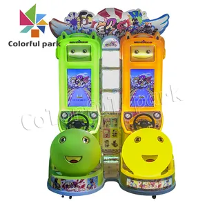 Simulador de conducción de arcade PARA 2 JUGADORES, juegos de carreras de coches, juego "Baby Fly Car" para niños