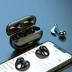2023 trend yeni gelenler kablosuz oyun için kulak klipsi kemik iletimli kulaklık Ultra Mini Stereo kulak kancası hediye açık havada