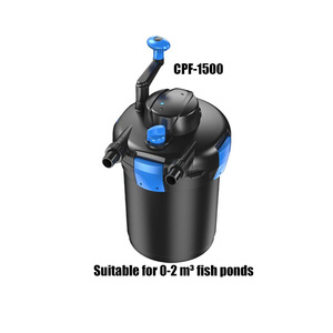 Filtre externe électrique haute performance CPF-1500 pour bassin, système de circulation d'eau, filtre à eau en plastique pour bassin, écologique - Product Image 2