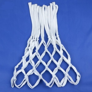 Nylon Poliéster Alta calidad Estándar Blanco Resistente Durable Al Aire Libre largo poliéster <span class=keywords><strong>Red</strong></span> <span class=keywords><strong>de</strong></span> <span class=keywords><strong>baloncesto</strong></span> <span class=keywords><strong>de</strong></span> lujo - Product Image 6