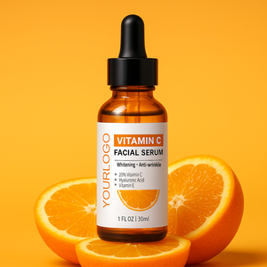 Sıcak satış Vegan C vitamini parlatıcı Serum Anti Aging 20% süper C Serum c vitamini Serum yüz koyu noktalar için - Product Image 1