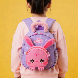 工厂批发优质防水牛津布15英寸幼儿园儿童学生背包带斜挎包 - Product Image 4