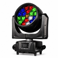 Lampu Panggung LED Moving Head IP65 Tahan Air Bee Eye 19x40W RGBW 4in1 Zoom CTO Kontrol Pixel RDM untuk Festival Luar Ruangan