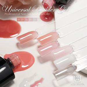 ICE NOVA Esmalte de <span class=keywords><strong>Uñas</strong></span> en Gel Nude Universal Constructor en Botella sin Hema Vegano Gel Líquido Rápido para Extensión de <span class=keywords><strong>Uñas</strong></span> - Product Image 4