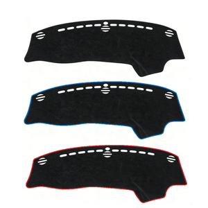 Pour Dodge Challenger 2015-2024, couvre-tableau de bord de voiture, antidérapant, isolant thermique, protection de la console centrale, tapis d'intérieur, accessoires - Product Image 2