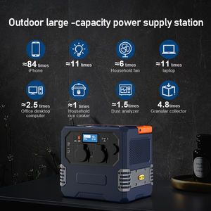 純粋正弦波 <span class=keywords><strong>12V</strong></span> 24V 出力 500ワット 500w ACアダプター ソーラー充電 バッテリー電源 キャンプ用 - Product Image 5