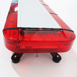 Đèn cảnh báo khẩn cấp <span class=keywords><strong>LED</strong></span> chất lượng cao, thiết kế thấu kính phản chiếu, đèn strobe đỏ, thanh đèn cho xe cứu hỏa, bộ sạc kép - Product Image 5