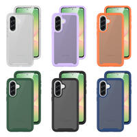 Coque de téléphone Samsung A57 S26 Ultra avec protection d'écran, finition mate douce au toucher, résistante aux chocs, avec revêtement effet peau