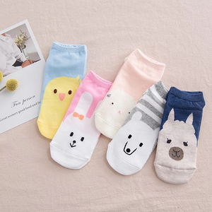 Poliéster encantadora calcetines al por mayor lindo novedad calcetines de <span class=keywords><strong>dibujos</strong></span> animados - Product Image 1