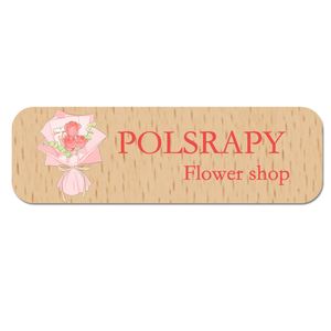 Customized High-End <b>Wooden</b> <b>Chest</b> Badge, Pin, Magnetic Suction, Employee Work Badge Logo Customization - Product Image 2