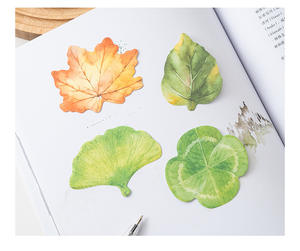 Notas Adhesivas Creativas con Diseño de Hojas Alienígenas, Etiquetas Adhesivas Impresas de Alta Calidad para Oficina, Notas Adhesivas Personalizadas al por Mayor - Product Image 5