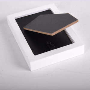 Bán buôn thời trang <span class=keywords><strong>2x3</strong></span> "tùy chỉnh màu trắng Tabletop hiển thị hình ảnh MDF gỗ mini khung - Product Image 5