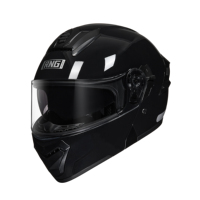 Casque de moto rabattable en ABS avec double visière, homologué ECE, doublure en mousse respirante, toutes saisons, taille XL