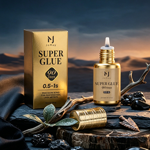 Private Label 7-8 Weeks <strong>Lash</strong> Glue <strong>Adhesive</strong> for <strong>Lash</strong> Extension Custom Korea Luxury Tasteless Fast Drying Eyelash Extension Glue - Product Image 1