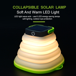 Lampe <span class=keywords><strong>solaire</strong></span> LED pliable et portable, rechargeable par usb, éclairage d'extérieur, luminaire de camping, bon marché, w, 5V1A - Product Image 5