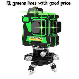 Harga Grosir Terbaik Laser <span class=keywords><strong>Spirit</strong></span> <span class=keywords><strong>Level</strong></span> 3D 12 Garis Sinar Hijau Portabel Murah 360 dari Pabrik - Product Image 6
