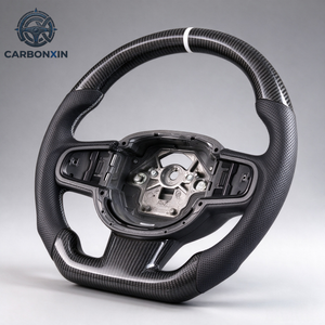 Volante de coche de fibra de carbono forjado y calefactado, directo de fábrica, para Polestar 2, Volvo XC40, V70, XC60, XC90, XC70, C30, S90 R - Product Image 4