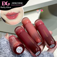 HERORANGE Lip Glaze Watery Mirror Melembapkan, Mengkilap Tinggi, Tidak Lengket di Gelas, Tahan Lama, Riasan Bibir