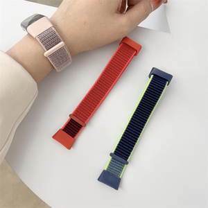 Bracelets de montre en nylon pour <span class=keywords><strong>Fitbit</strong></span> <span class=keywords><strong>Charge</strong></span> 6 5, <span class=keywords><strong>bracelet</strong></span> réglable respirant, <span class=keywords><strong>bracelet</strong></span> de sport pour femmes et hommes - Product Image 4