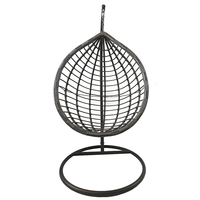 Chaise balançoire suspendue salon balcon chaise oeuf d'intérieur confortable et oreillers gratuits