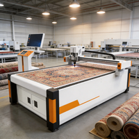 Máquina de Corte Digital CNC Industrial para Alfombras, Telas, Cuero y Espuma con Mesa de Vacío y Cuchilla de Alta Velocidad