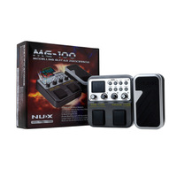 Pédale multi-effets pour guitare électrique NUX, processeur de modélisation de guitare avec pédale d'expression, boîte à rythmes, 66 effets