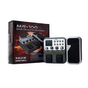 NUX Electric Guitar Multi Effects Pedal Modelling Guitar Processor with Expression guitar Pedal Loop <b>Drum</b> Machine 66 Effects - Product Image 2