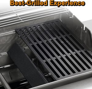 Parrillas/Rejillas para Barbacoa de Hierro Fundido de Primera Calidad 7637, Fabricadas a Medida, con Esmalte de Porcelana de Color Negro - Product Image 6