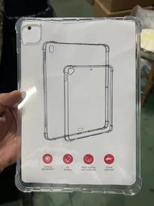 Crystal Clear Transparent Soft TPU Tablet Covers Cases pour <span class=keywords><strong>iPad</strong></span> <span class=keywords><strong>Pro</strong></span> <span class=keywords><strong>11</strong></span> pouces M5 M4 Léger Mince Quatre Airbags Couverture Arrière - Product Image 6