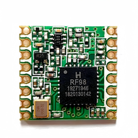 Module émetteur-récepteur RF sans fil longue portée HopeRF de qualité industrielle LoRa RFM98W-433MHz 10km, anti-interférence automobile CN/GUA