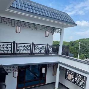 Алюминиевый декоративный забор для балкона, виллы, террасы, двора — простая установка - Product Image 3