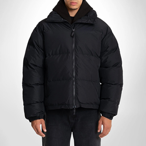 Veste matelassée à capuche pour homme de qualité supérieure, épaisse et légère, avec fermeture éclair, idéale pour l'hiver – Vente en gros - Product Image 1