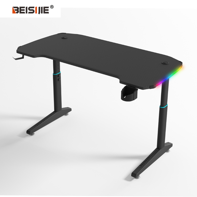 Good Quality PC High Precision Ergonomic Hand Height Adjustable Writing Desk Office Table Computer Desk